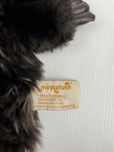 Vintage Minkplush Rex Echidna Hand Puppet - Picture 8 of 9