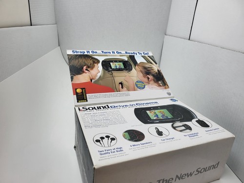 NEW DreamGear i.SOUND PSP 1000 DRIVE IN CINEMA CAR HOLDER SPEAKER SYSTEM #H1 - Picture 6 of 8
