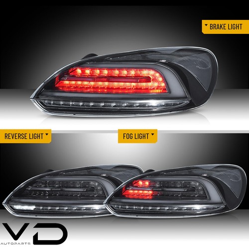 Pair VLAND Full LED Tail Lights For VW Scirocco MK3 2009-2014 w/Sequential Turn - Picture 13 of 19
