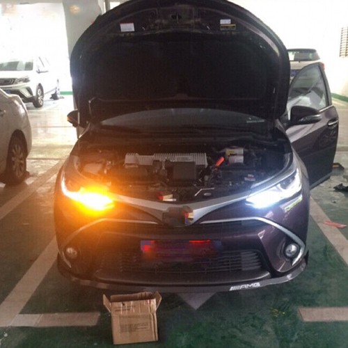 Canbus 7443 Switchback LED Bulbs Turn Signal Light w/ DRL For Toyota Camry Yaris - Imagen 10 de 10