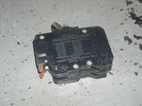 Federal Pacific Mini 2 POLE Breaker 30 amp - Picture 3 of 3