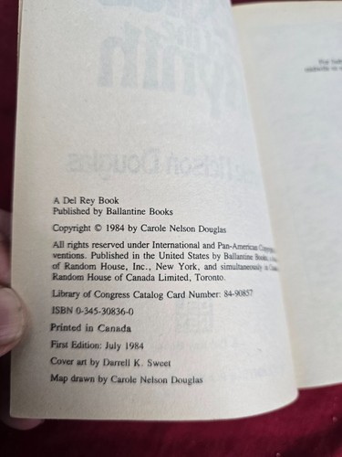 Carole Nelson Douglas PB Lot of 2 Six of Swords Exiles of the Rynth - Picture 13 of 14