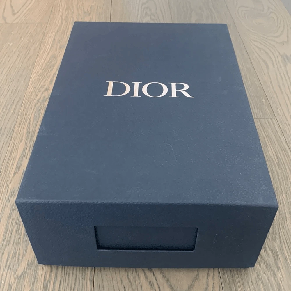 Dior clearance shoe box