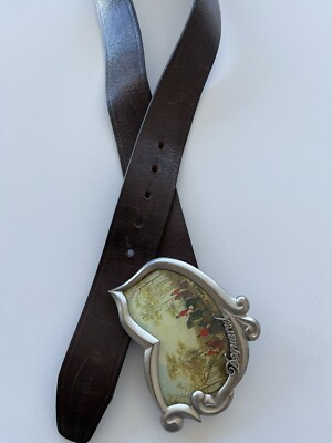 小物 Rare Dsquared2 Buckle Belt RARE Authentic Dsquared2 Fox Hunt Belt! Runway Piece!!! | eBay