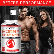 Horny Goat Weed Extract Epimedium (Herbal) Pure High Quality