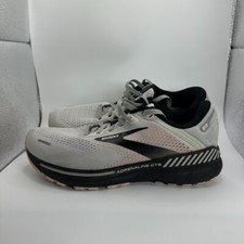 Brooks Adrenaline GTS 22 Shoes Womens Size 11.5 Gray Pink Running Cushioned