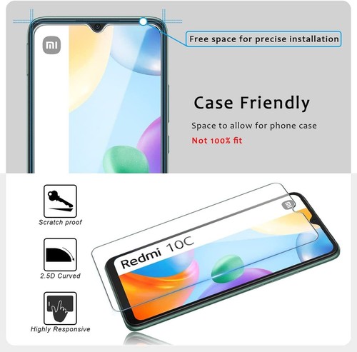 Coque Etui Housse + Verre Trempé pour Xiaomi Redmi 14C / 13C / 13 / 12C / 10C - Photo 4 sur 15