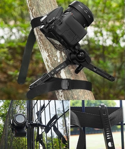 Selens Portable Compact Desktop Macro Mini Tripod Stand for SLR Camera + Bag - Picture 12 of 12