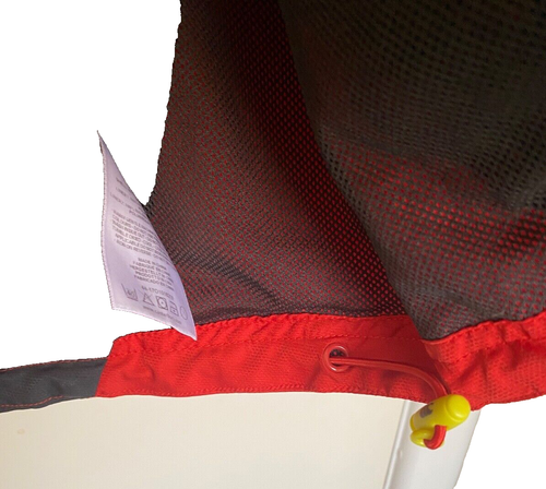 Chaqueta de Rugby Canterbury Roja y Negra Cremallera Completa Entrenamiento Cortavientos Para Hombres S - Imagen 12 de 16