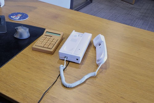 Sistema de intercomunicación de 2 vías teléfono puerta de audio receptor de llamadas teléfono alimentado por batería - Imagen 8 de 12