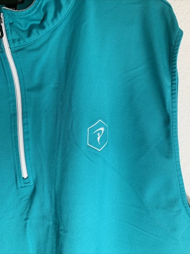 Footjoy Golf Performance Vest 1/2 Pullover + TPI Titleist Institute 2XL Green - Picture 4 of 9
