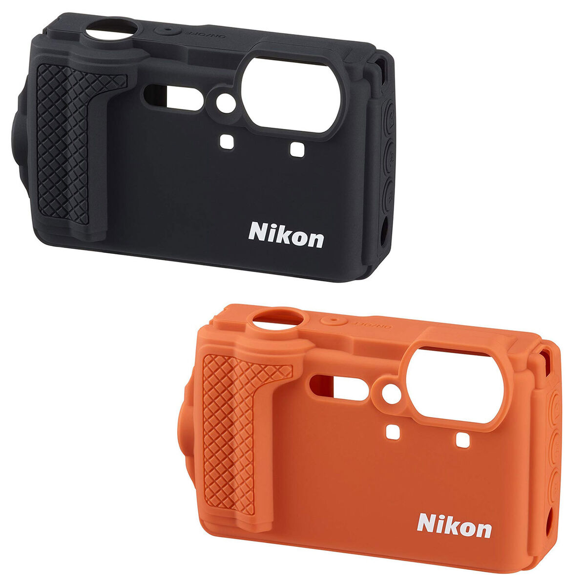 Nikon Silicon Camera Case CF-CP3 for Nikon COOLPIX W300 Black