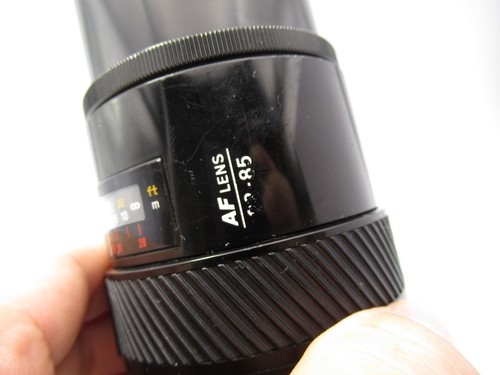 Minolta AF Zoom 28-85mm 3.5-4.5 for Minolta Standard Lens With Cap From Japan - Picture 12 of 13
