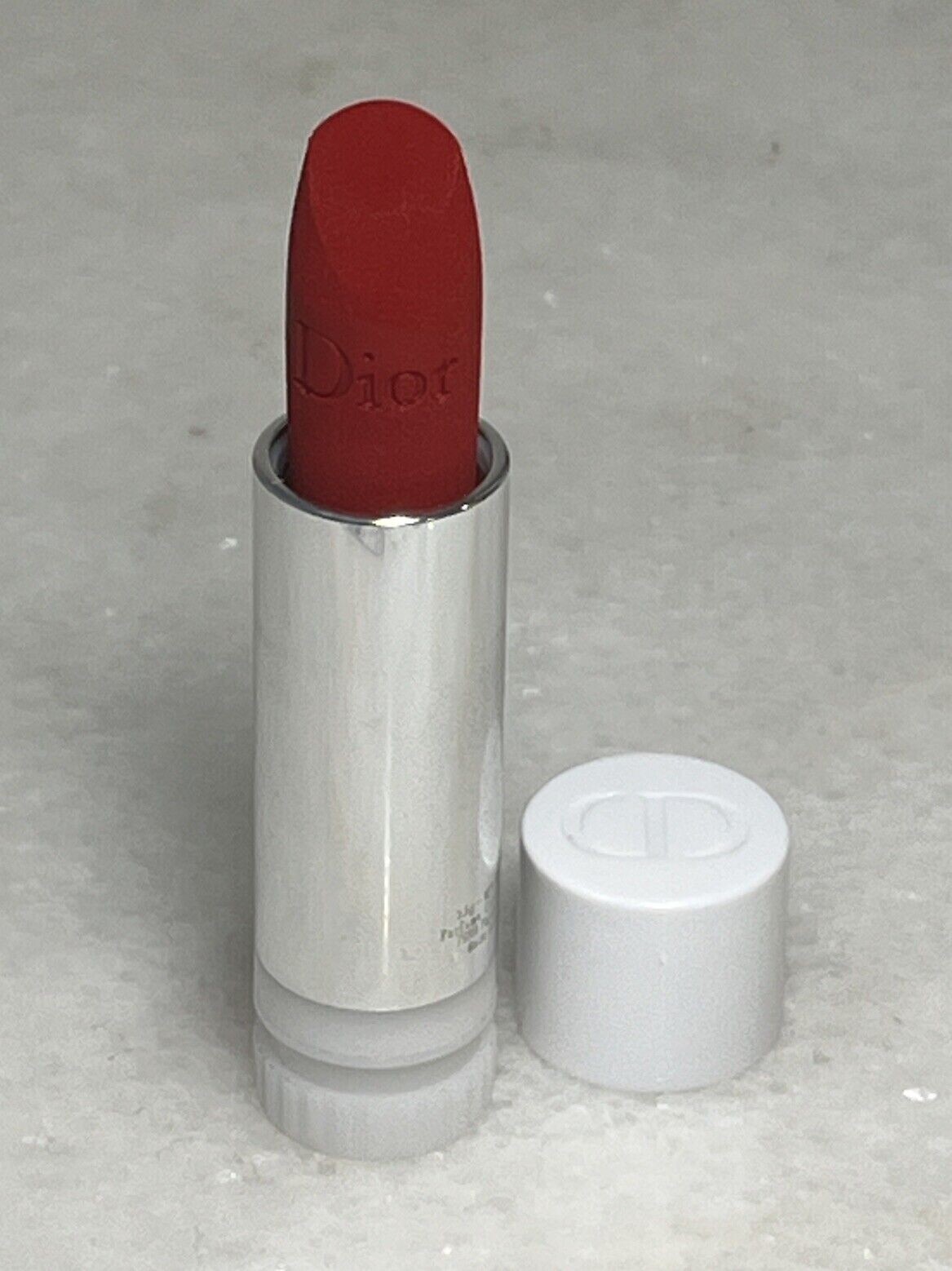 Dior Rouge Matte Lipstick 999 Full Size 0.12 oz New Without Box-image
