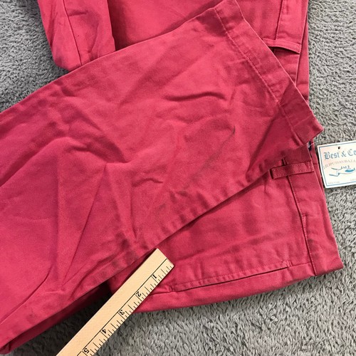 Vineyard Vines Pants Boys 14 Chino Trouser Cherry Red Preppy Straight Chino - Picture 9 of 20