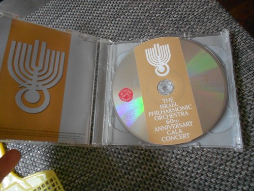 ISRAEL PHILHARMONIC ORCH. 60TH ANNIVERSARY GALA CONCERT 2 CD EXCELLENT COND - Picture 2 of 4