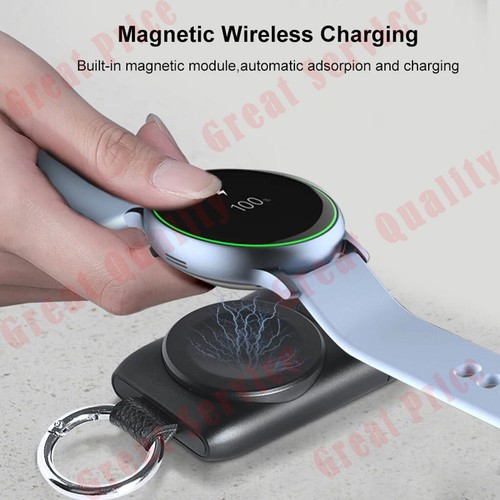 Portable Watch Charger for Galaxy Watch 7/Ultra/6/6 Classic/5 Pro/4/3, Active2/1 - Picture 5 of 15