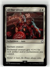 ALL THAT GLITTERS Fallout Commander #155 PIP(NM+)(MTG)