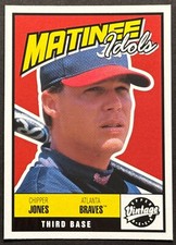 CHIPPER JONES 2001 Upper Deck Vintage Matinee Idols #M4 ATLANTA BRAVES