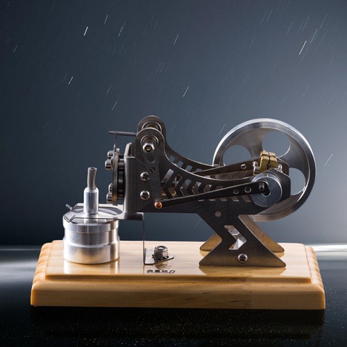Modelo de motor de vacío vivo juguete aire caliente motor Stirling llama devorador nuevo - Imagen 8 de 10