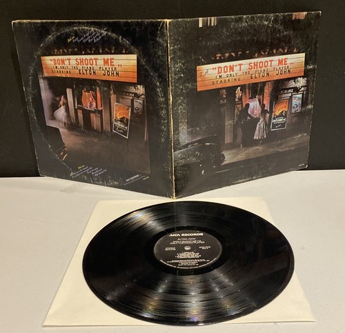 ELTON JOHN “Don't Shoot Me I’m Only The Piano Player” Vintage Vinyl LP 1972 MCA - Picture 4 of 4