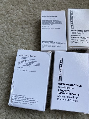 NEW Lot Of 9 Paul Mitchell Refreshing Citrus Bath Bar Travel Size Soap - Picture 4 of 4