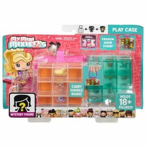 My-Mini-MixieQ-039-s-PLAY-CASE-Fashion-Show-Stage-Mattel-DXD59-Holds-18-Figures