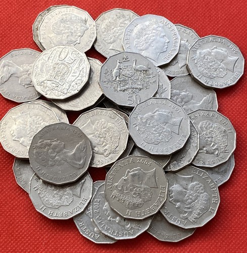 1966 - 2025 BULK LOT MIX AUSTRALIAN DECIMAL COIN 4 KG NOT CHECKED 5 10 20 50 c - Picture 5 of 9