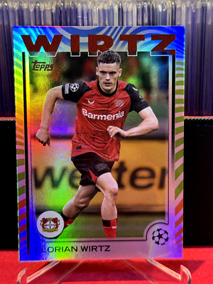 2024-25 Topps UCC Florian Wirtz New Chapter #22/36 2024-25 Topps UCC Florian Wirtz New Chapter #22/36