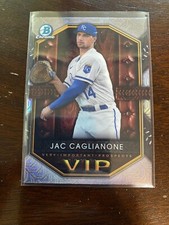 2025 Bowman Jac Caglianone VIP Insert #VIP-11 Kansas City Royals Mojo Refractor