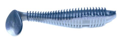 Señuelo de pesca para lubina de plástico suave estilo Keitech con cebo de baño cola de remo estilo Keitech 20 3,8 - Imagen 31 de 33