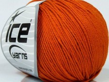 8-Skein Lot Baby Cotton Yarn giza cotton light 8x50g Gold