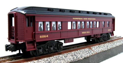 LIONEL #6-16064 Norfolk and Western N&W Heavyweight Pullman Car "High Hill" C9 - Picture 1 of 8
