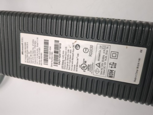Original OEM Microsoft Xbox 360 Power Supply AC Adapter DPSN-168CB A - Picture 6 of 6