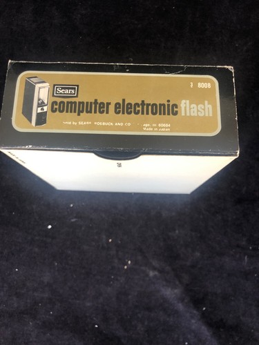 Vintage Sears Computer Electronic Camera Flash Automatic & Manual 38006. - Picture 8 of 8