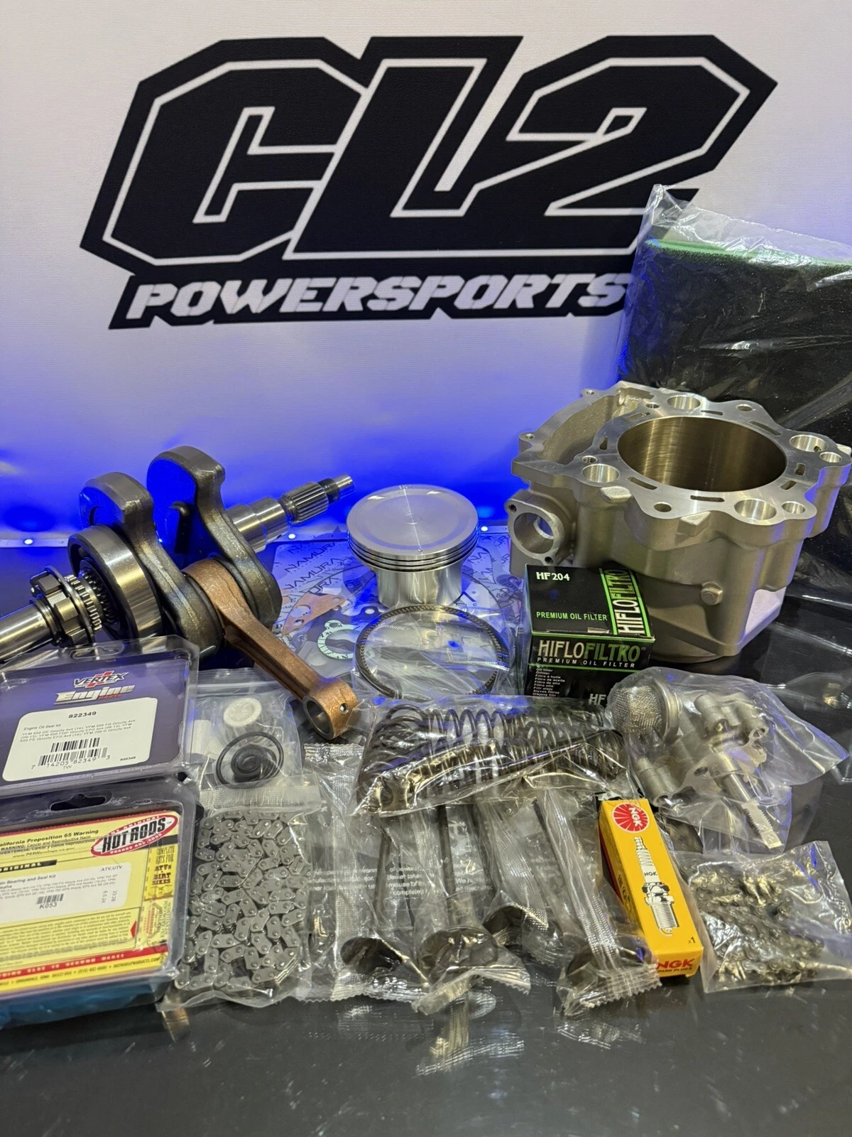 Yamaha Viking 700 Complete Big Bore Engine Motor Rebuild Kit + Fuel Tuner