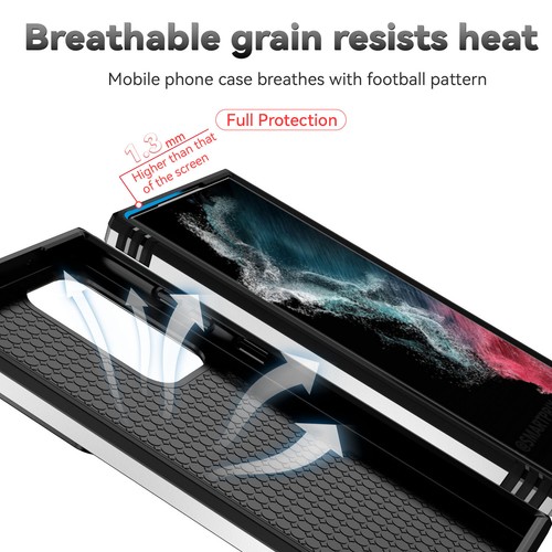 Funda con soporte de anillo ultra a prueba de golpes para Samsung S22 S23 S24 FE S25 - Imagen 19 de 77