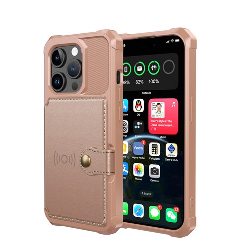Wallet Case for iPhone 16 Pro Max 15 Plus Card Slots Magnetic Shockproof Cover - Picture 48 of 54