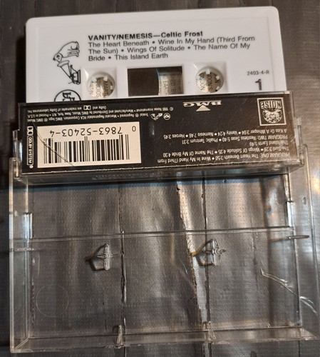 Celtic Frost - Vanity/ Nemesis Cassette 1990 - Picture 2 of 7