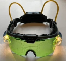 Spy Gear Night Vision Cosplay Glasses Goggles - Wild Planet Flip Up Light Green