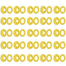 Polypropylene Stud Bushings - Yellow - 2 x 4 Stud Size - MORRIS-21760