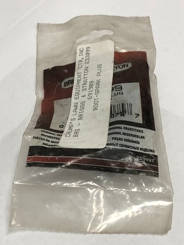 BRIGGS & STRATTON PARTE # 691909, BUJÍA DE GOMA BOOT-OEM - Imagen 2 de 4