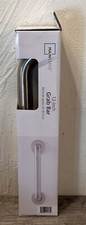 Mainstays 12 inch Grab Bar with 1-1/4" Diameter and Concealed Screws Stainless