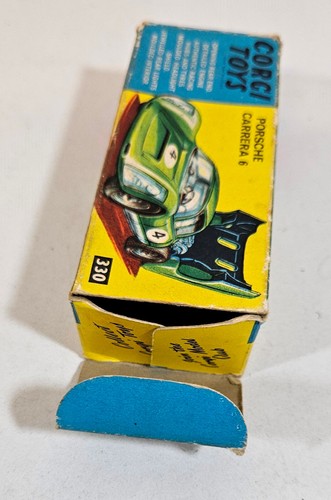 Vintage Corgi 330 Porsche Carrera 6, 1960's Boxed, Collectable - Picture 15 of 15