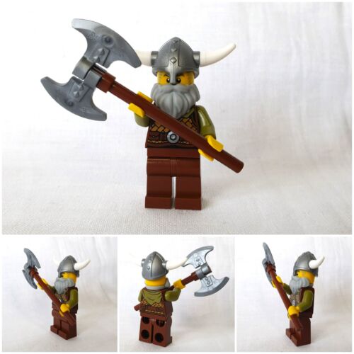 LEGO® MOC Vichinghi SCEGLI minifigure Vichinghi adatte per 31132 76208 7019 NUOVO - Foto 5 di 27