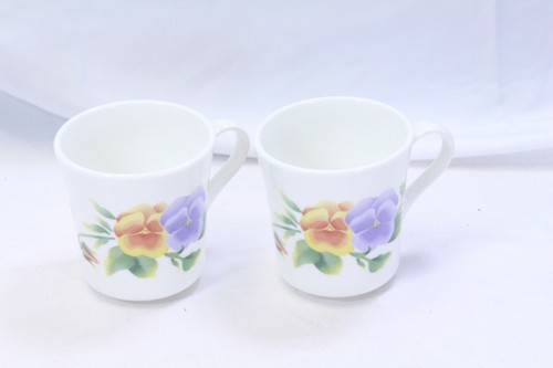 Lote de 8 tazas Corelle Summer Blush Pansy - Imagen 2 de 5