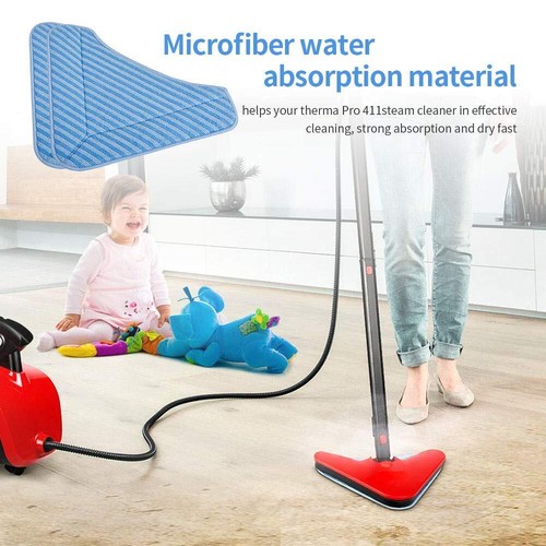 Triangle Replacement Mop Pads For Pureclean Steam Cleaner For Pursteam Thermapro - Picture 5 of 7