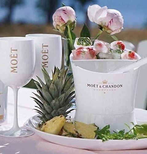 Moët & Chandon Ice Fruchtschale Eiswürfelbehälter Schaufel Champagner Hochzeit - Bild 4 von 4