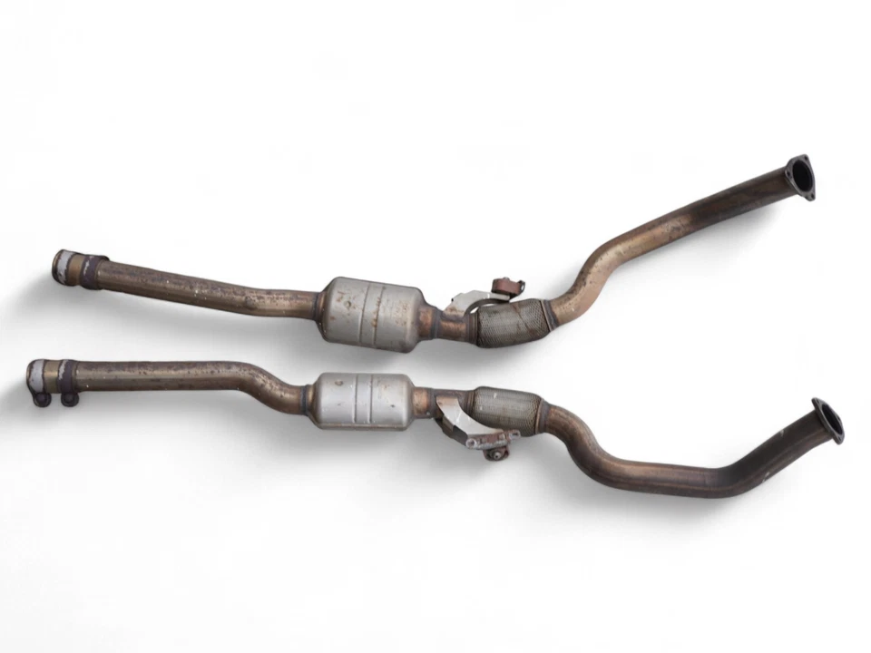 2011 - 2012 Audi A8 A8l D4 4.2L Exhaust Muffler Silencer Resonator Middle Oem Foto 2 de 4