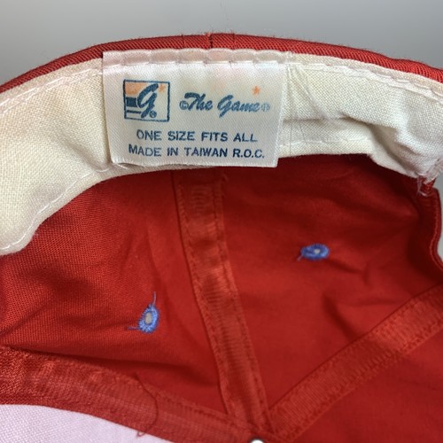 The Game Men’s Vintage 90's Houston Oilers Snapback Hat Cap Throwback NFL - Picture 8 of 9